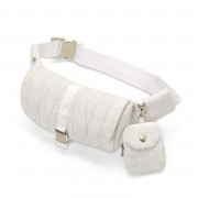 Belt Bag - Boucl� Cream White Boucl� Cream White